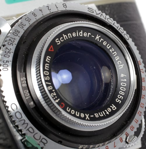 Image of Kodak Retina II C 35mm camera Xenon C 50mm F2.0 lens #0716