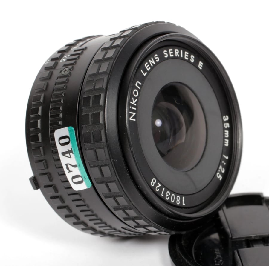 Image of Nikon Series E 35mm F2.5 lens for all nikon F mount camera bodies #0740