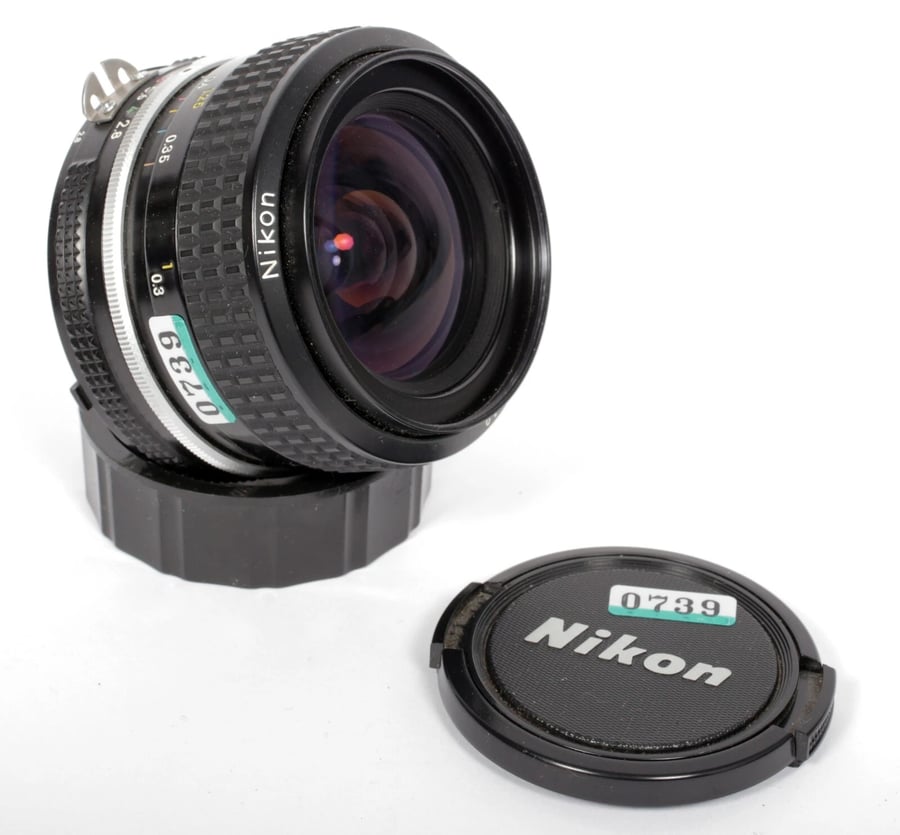 Image of Nikon NIKKOR 28mm F2.8 AI lens for all nikon F mount camera bodies #0739