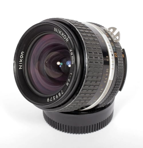 Image of Nikon NIKKOR 28mm F2.8 AI-s lens for all nikon F mount camera bodies #0741