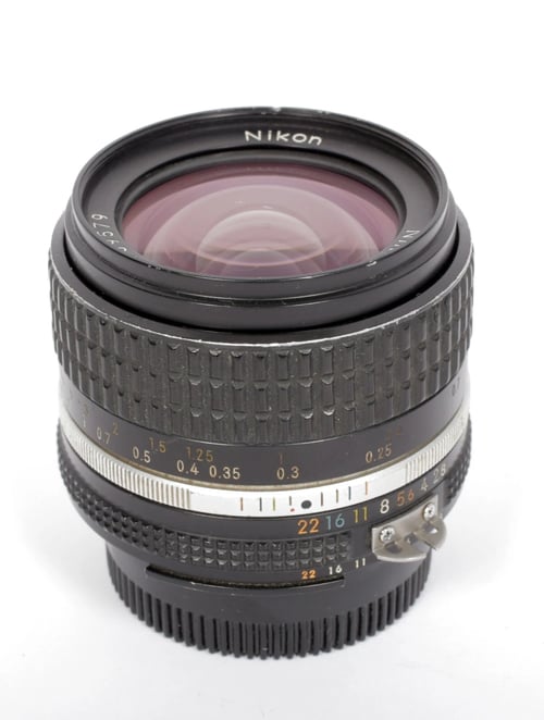 Image of Nikon NIKKOR 28mm F2.8 AI-s lens for all nikon F mount camera bodies #0741