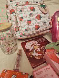 Image 4 of Juicy Couture White Strawberry Backpack Bundle 