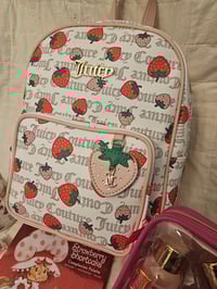 Image 5 of Juicy Couture White Strawberry Backpack Bundle 