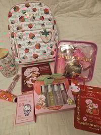 Image 7 of Juicy Couture White Strawberry Backpack Bundle 