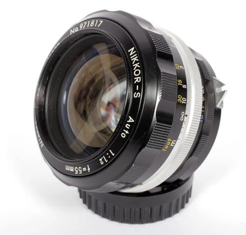 Image of Nikon Nikkor-S 55mm F1.2 NON-AI lens #0743 