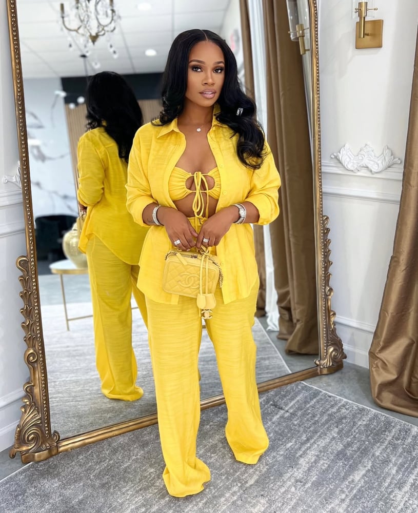 Image of CONSTANCE set-yellow