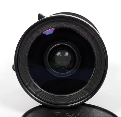 Image of Schneider Super Angulon MC 75mm F5.6 Lens in Copal #0 Shutter #0763