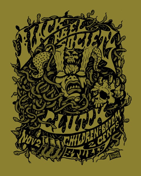 Image of Black Label Society, Clutch, Austin, TX 2010