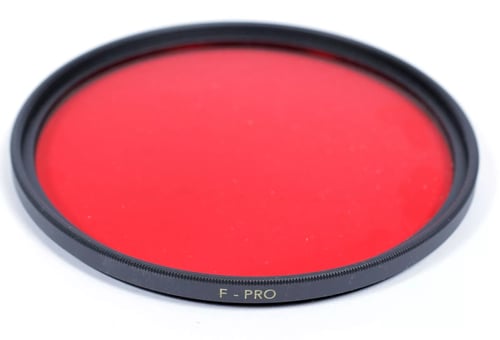 Image of Genuine B+W 82mm RED 090 5x MRC F-Pro filter with case #4681
