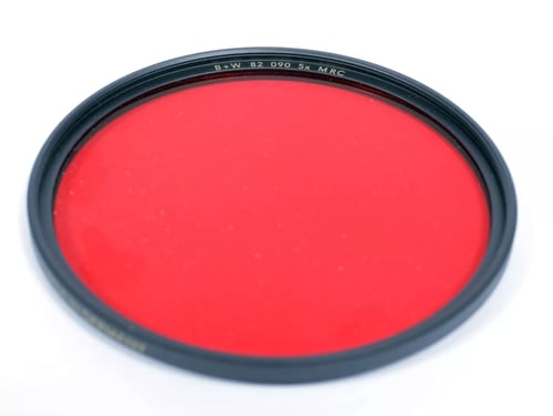 Image of Genuine B+W 82mm RED 090 5x MRC F-Pro filter with case #4681