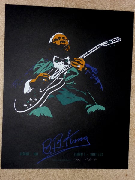 Image of BB King, Wichita 2008