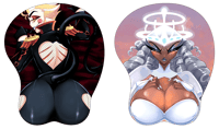 Image 1 of Hazbin Hotel Oppai Mousepads
