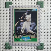 Image 1 of Score ‘89 Tony Gwynn Right Field Card #90 - Signed