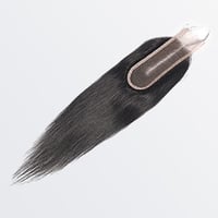 Image 1 of  2" X 6" Hd Straight Transparent Lace Closure #1B Natural Black 
