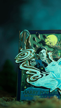 Image 3 of BOOK 3 , MOONLIGHT VARIANT : 4" Poster Pin (Limited Edition 50)