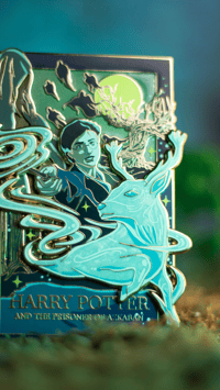 Image 2 of BOOK 3 , MOONLIGHT VARIANT : 4" Poster Pin (Limited Edition 50)