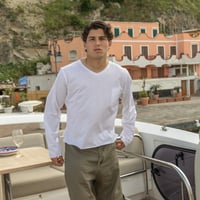 Image 1 of ÉFÉMÈRE Optical White Tailored Cotton Light Longsleeve