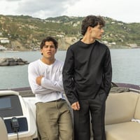 Image 4 of ÉFÉMÈRE Shininig Black Tailored Cotton Light Longsleeve