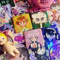 Image 4 of Ronpa! Sparkle Buttons
