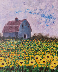 Image 1 of A Bushel and A Peck,  16x20x1.5, Acrylic Painting, ready to hang,  Canvas, Landscape
