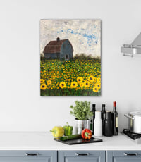 Image 2 of A Bushel and A Peck,  16x20x1.5, Acrylic Painting, ready to hang,  Canvas, Landscape
