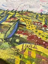 Image 5 of Panorami Toscani,  24x36x1.5, Acrylic Painting, ready to hang,  Canvas, Landscape