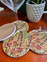 Image 5 of Round Absorbent Stone Drink Coaster - price per coaster