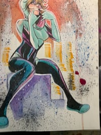 Image 2 of “Smile, You’re on Earth-65” — 11x14 Original Art