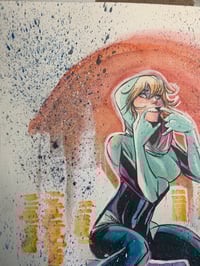 Image 4 of “Smile, You’re on Earth-65” — 11x14 Original Art