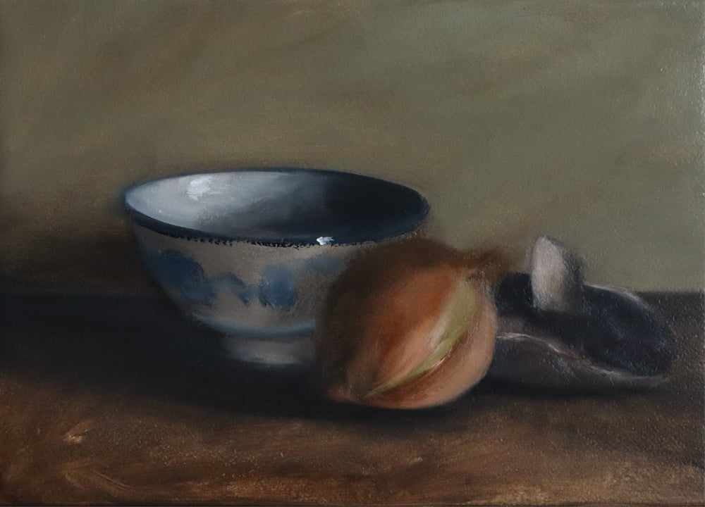 Image of Bol, oignon et champignon