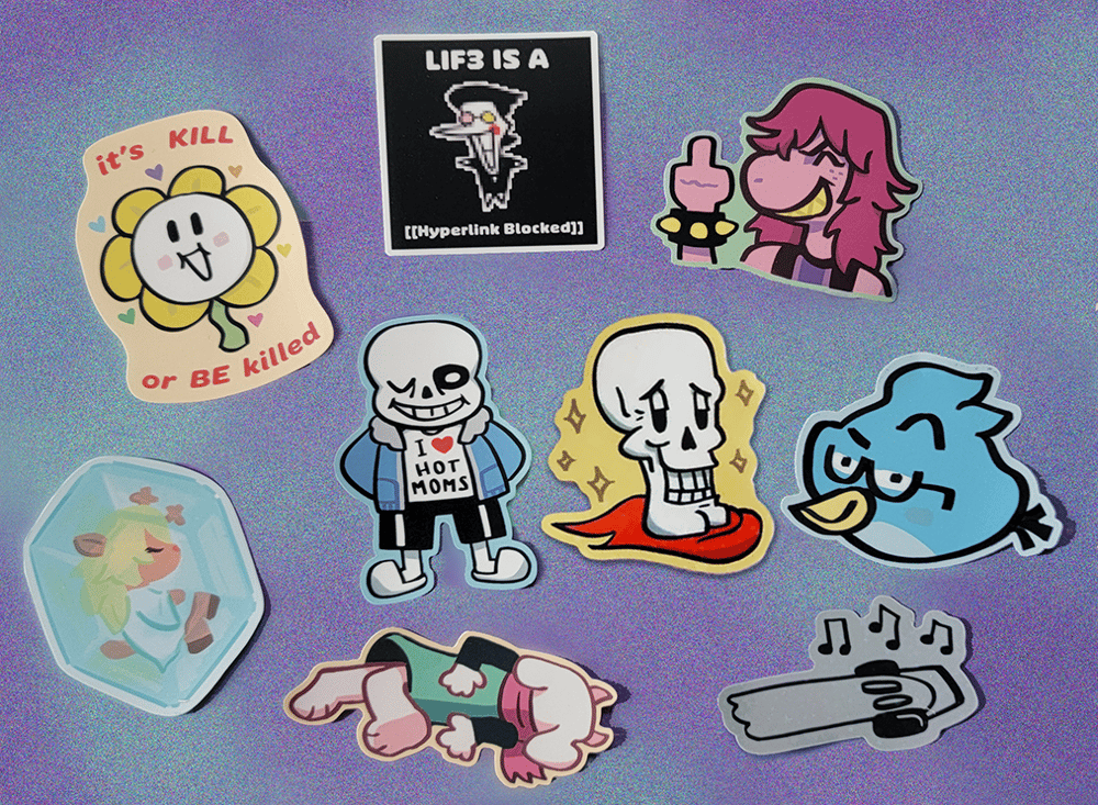 Image of !New Additions! Undertale / Deltarune Stickers