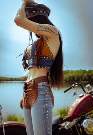 Image of Toxic Vision Easy Rider fringe top