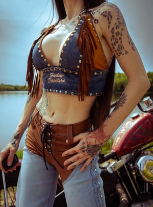 Image of Toxic Vision Easy Rider fringe top