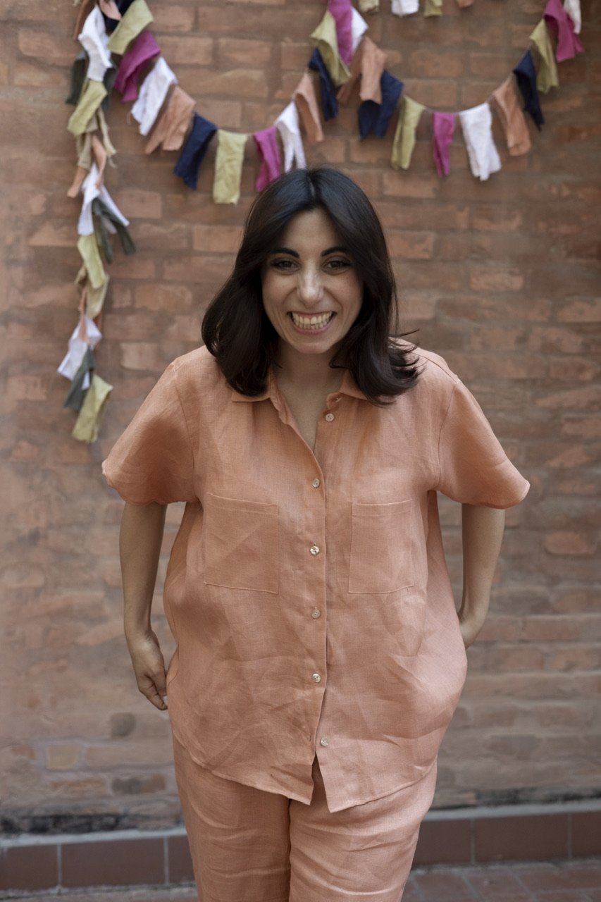 Image of CAMICIA NIMBUS LINO PESCA