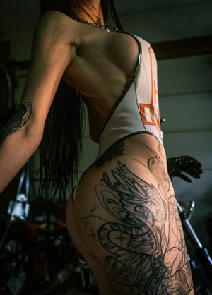 Image of Toxic Vision Mean Streak bodysuit