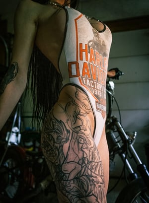 Image of Toxic Vision Mean Streak bodysuit