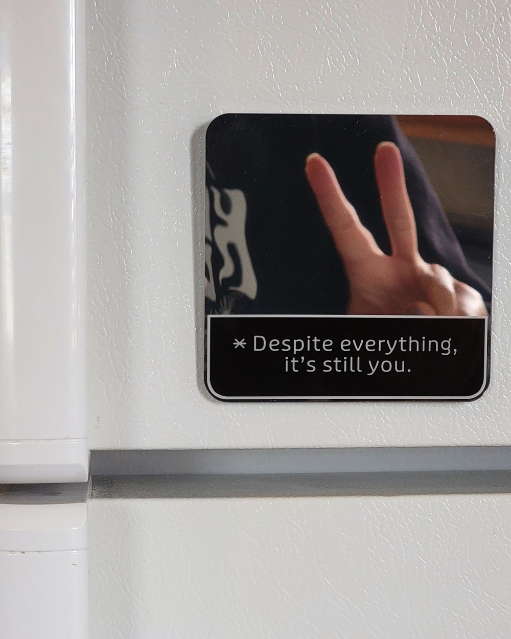 Image of Undertale Motivating Mirror Magnet