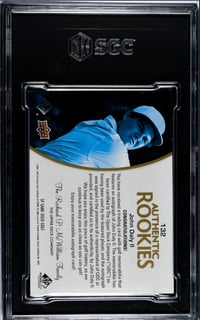 Image 2 of 2024 Upper Deck UD SP Game Used #132 John Daly II RC Autographed