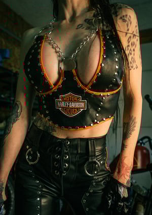 Image of Toxic Vision Hellbent chained up top