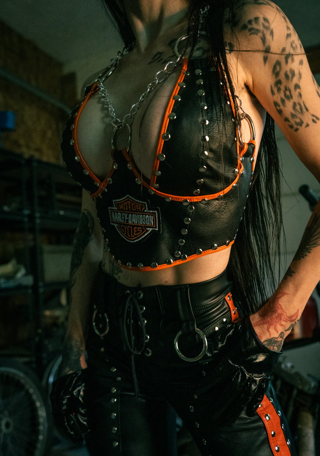 Image of Toxic Vision Hellbent chained up top