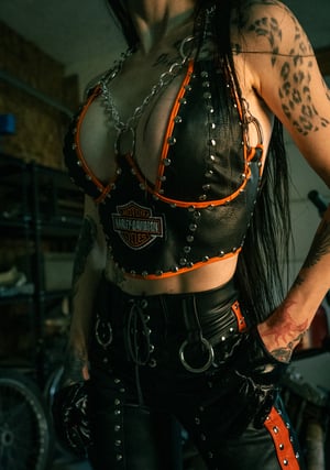 Image of Toxic Vision Hellbent chained up top