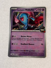 Image 2 of Team Rocket's Wobbuffet - SV10: Destined Rivals - Near Mint x4