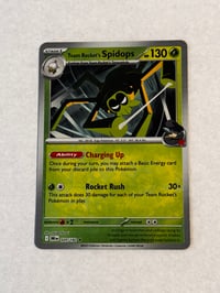 Image 2 of Team Rocket's Spidops - 020/182 - SV10: Destined Rivals  - Near Mint x4