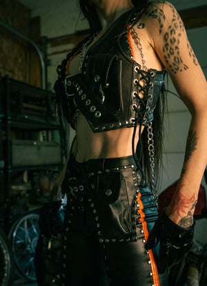 Image of Toxic Vision Hellbent holster vest