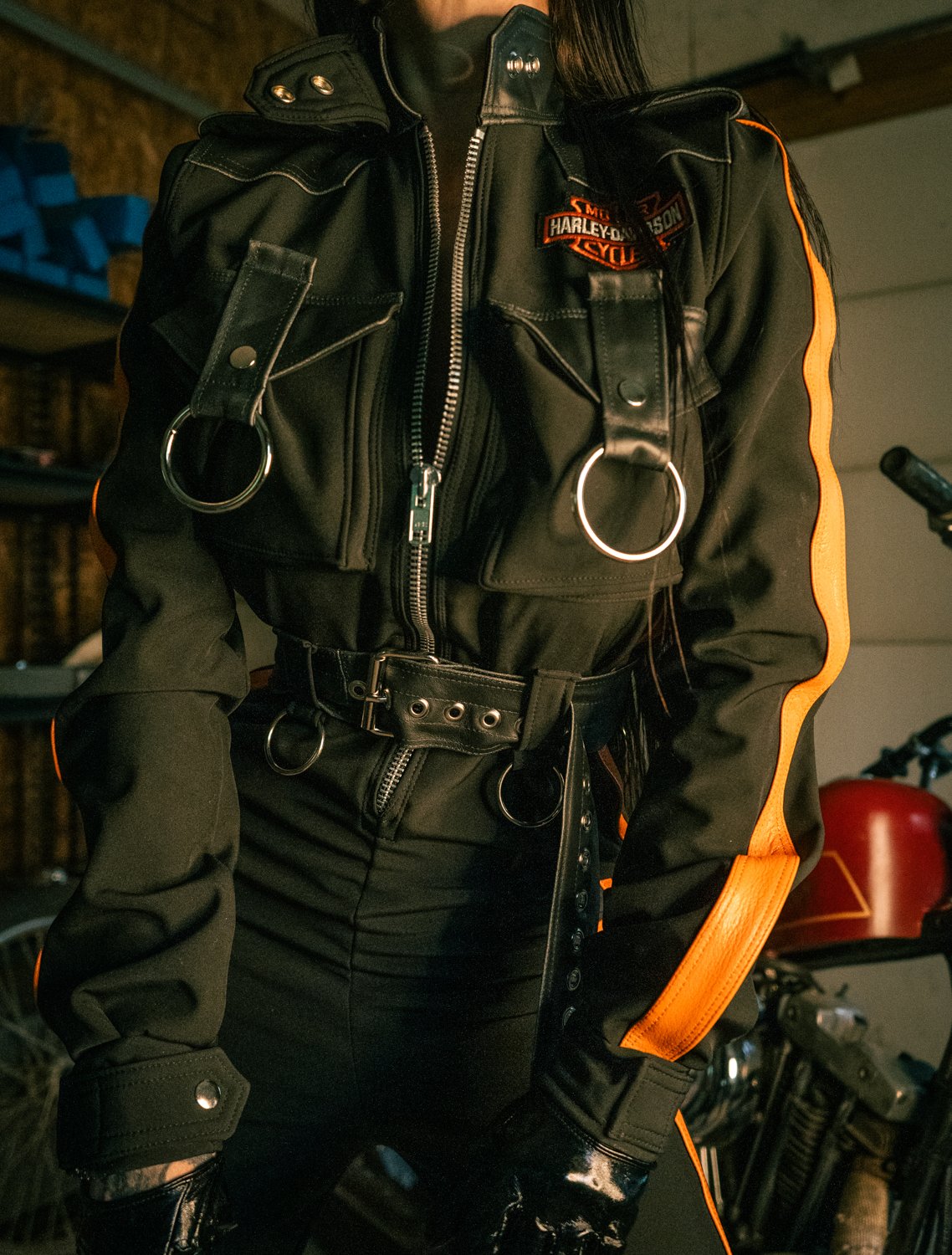 Image of Toxic Vision Hellbent cold-weather riding jumpsuit