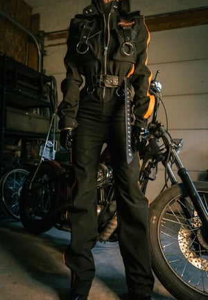 Image of Toxic Vision Hellbent cold-weather riding jumpsuit