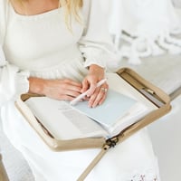 Image 5 of Floral Bible Cover - Vegan Leather 