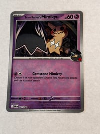 Team Rocket's Mimikyu - SV10: Destined Rivals - Reverse Holofoil - Near Mint x2