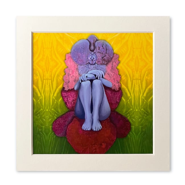 "Orchidmind" Tiny Art Print