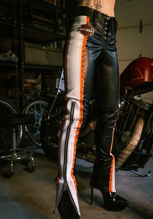 Image of Toxic Vision Mean Streak zipper pants